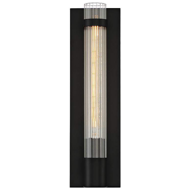 Image 4 Savoy House Willmar 16" High Matte Black Wall Sconce more views