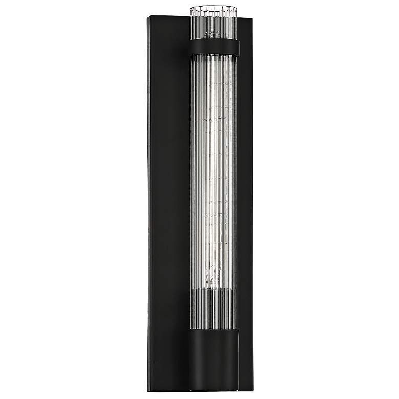Image 5 Savoy House Willmar 16" High Matte Black Wall Sconce more views