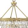 3_Savoy House Windham 20"W Gold Metal Crystal 4-Light Pendant more views