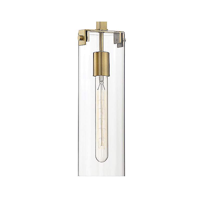 Image 2 Savoy House Winfield 5 1/4" Wide Warm Brass Mini Pendant more views