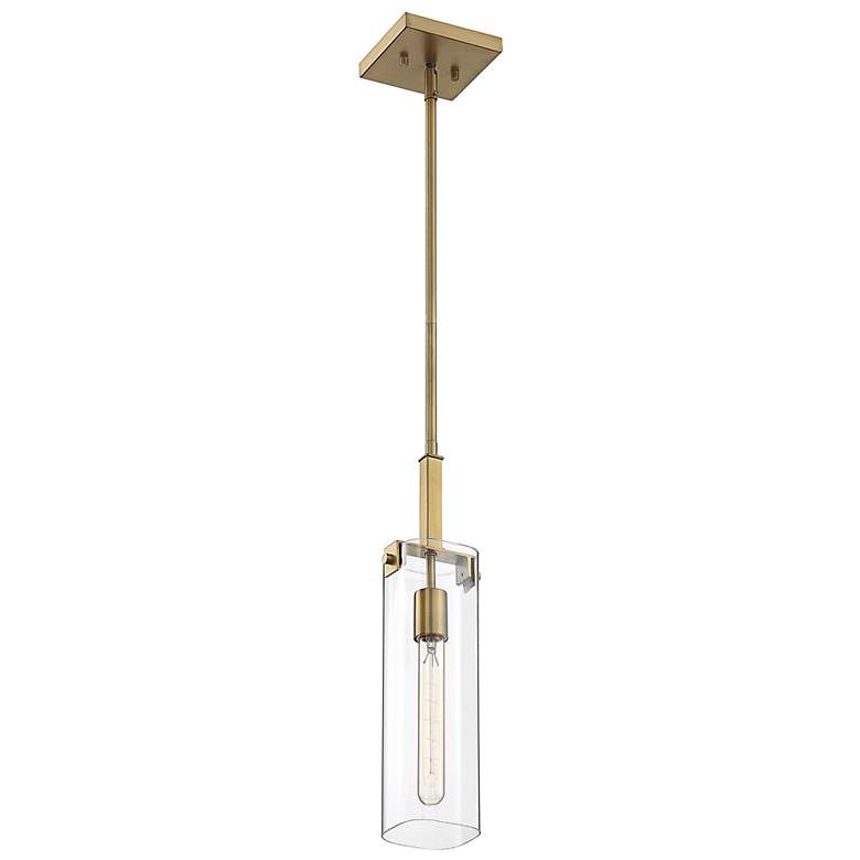 Image 4 Savoy House Winfield 5 1/4" Wide Warm Brass Mini Pendant more views