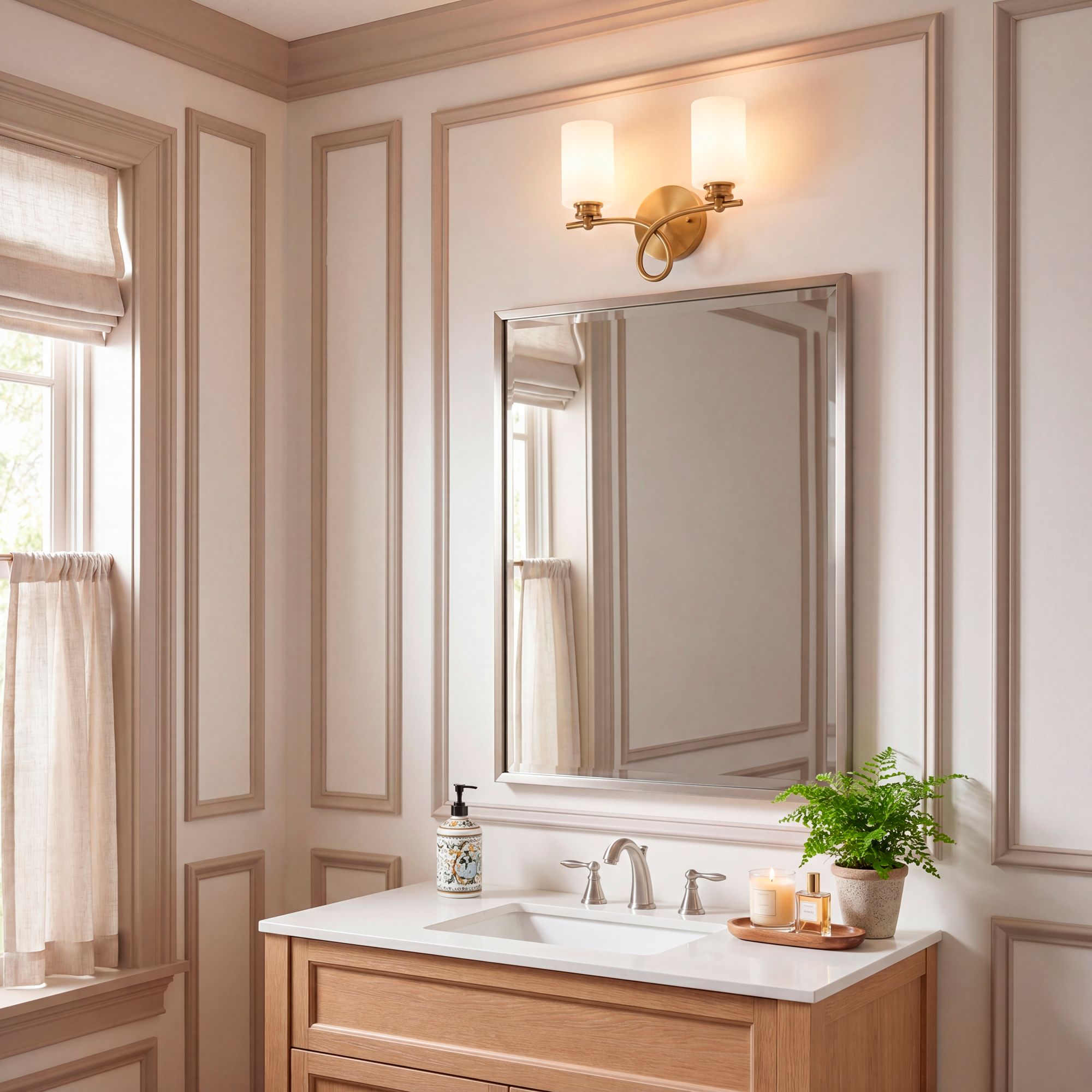 Savoy House Woodbury 12" High Warm Brass 2-Light Wall Sconce
