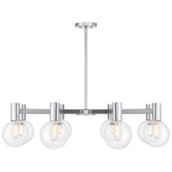 Savoy House Wright 40" Wide Chrome 8-Light Chandelier
