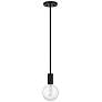 2_Savoy House Wright 5 3/4" Matte Black Mini Pendant more views