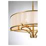 6_Savoy House Wynwood 23" Wide Warm Brass Drum Chandelier more views