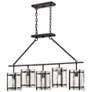 4_Savoy Lighting Glenwood 45 1/4" Bronze Kitchen Island Light Pendant more views
