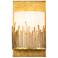 Sawgrass 1 Light Wall Sconce In Distressed Gold