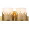 Sawgrass 2 Light Vanity In Distressed Gold