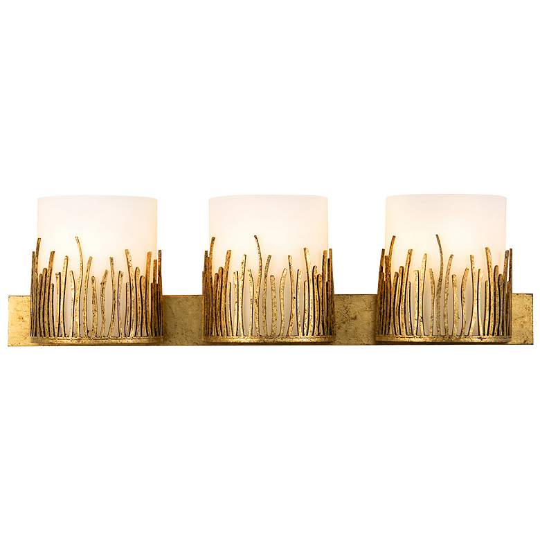 Image 1 Sawgrass 3 Light Vanity In Distressed Gold