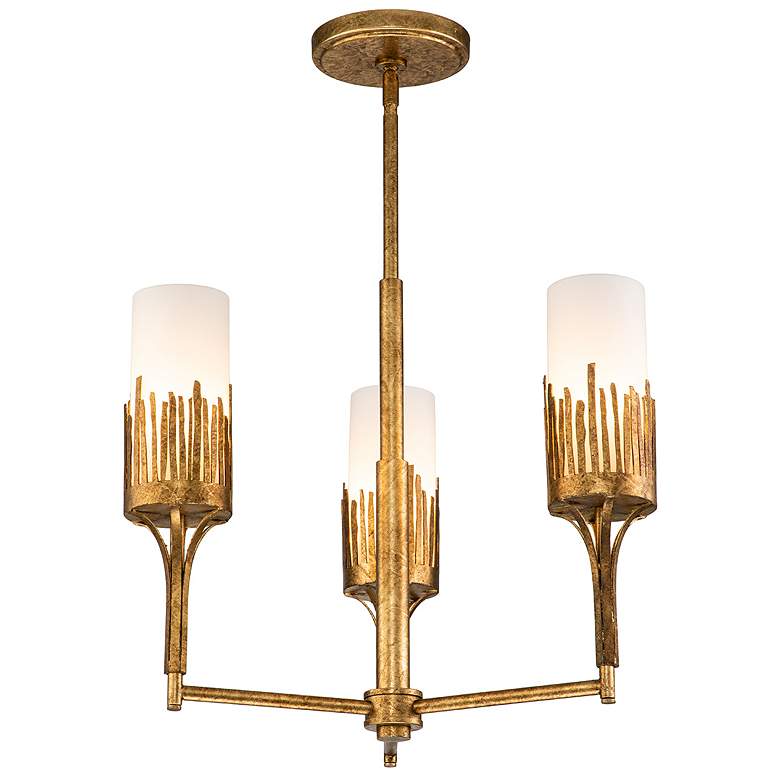 Image 1 Sawgrass 3 Lt Chandelier in Gold