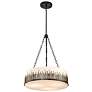 Sawgrass Large Pendant in Black