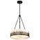 Sawgrass Large Pendant in Black
