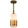 Sawgrass Mini Pendant in Gold Leaf