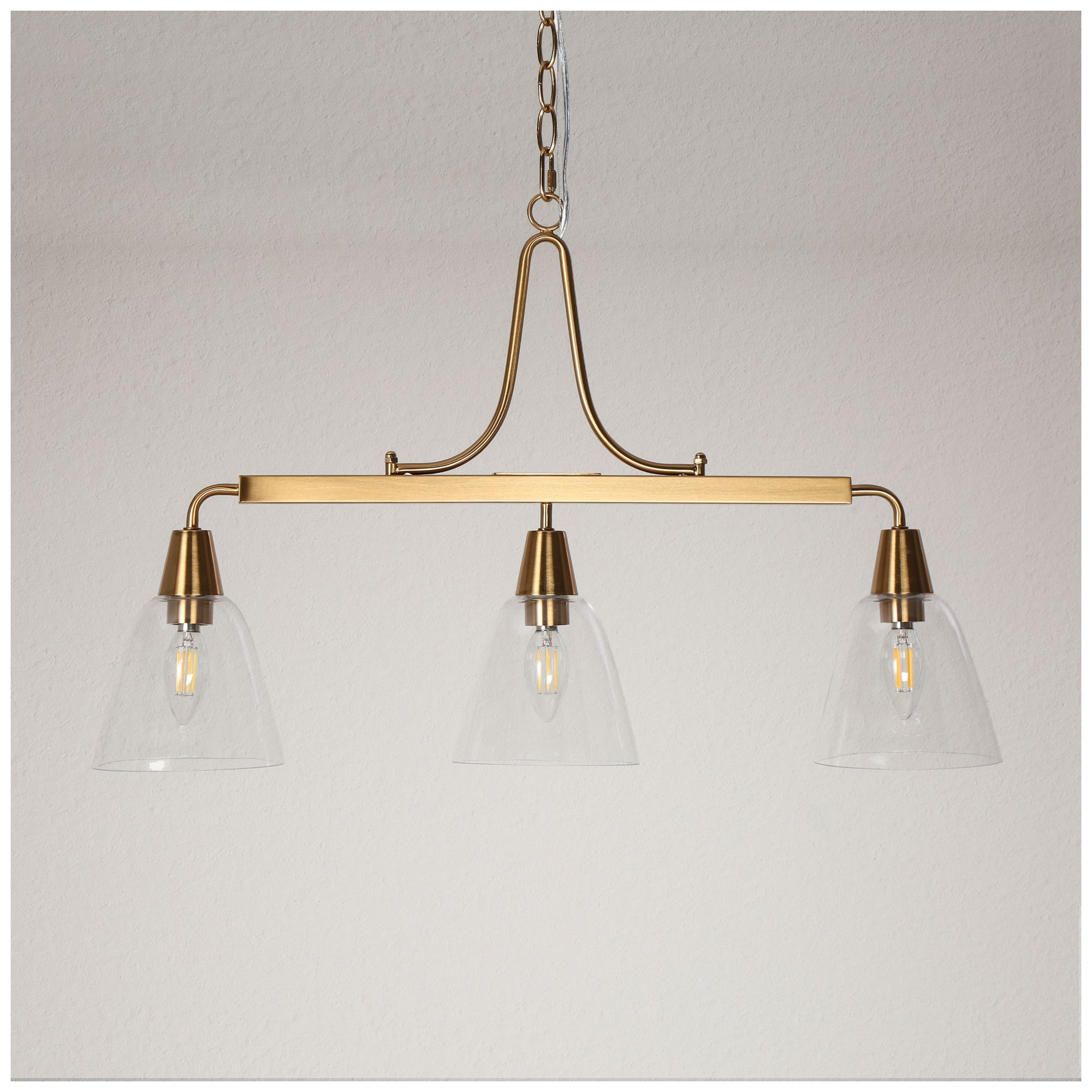 Image 3 Sawuny 3-Light Gold Island Chandelier - Made to Order more views