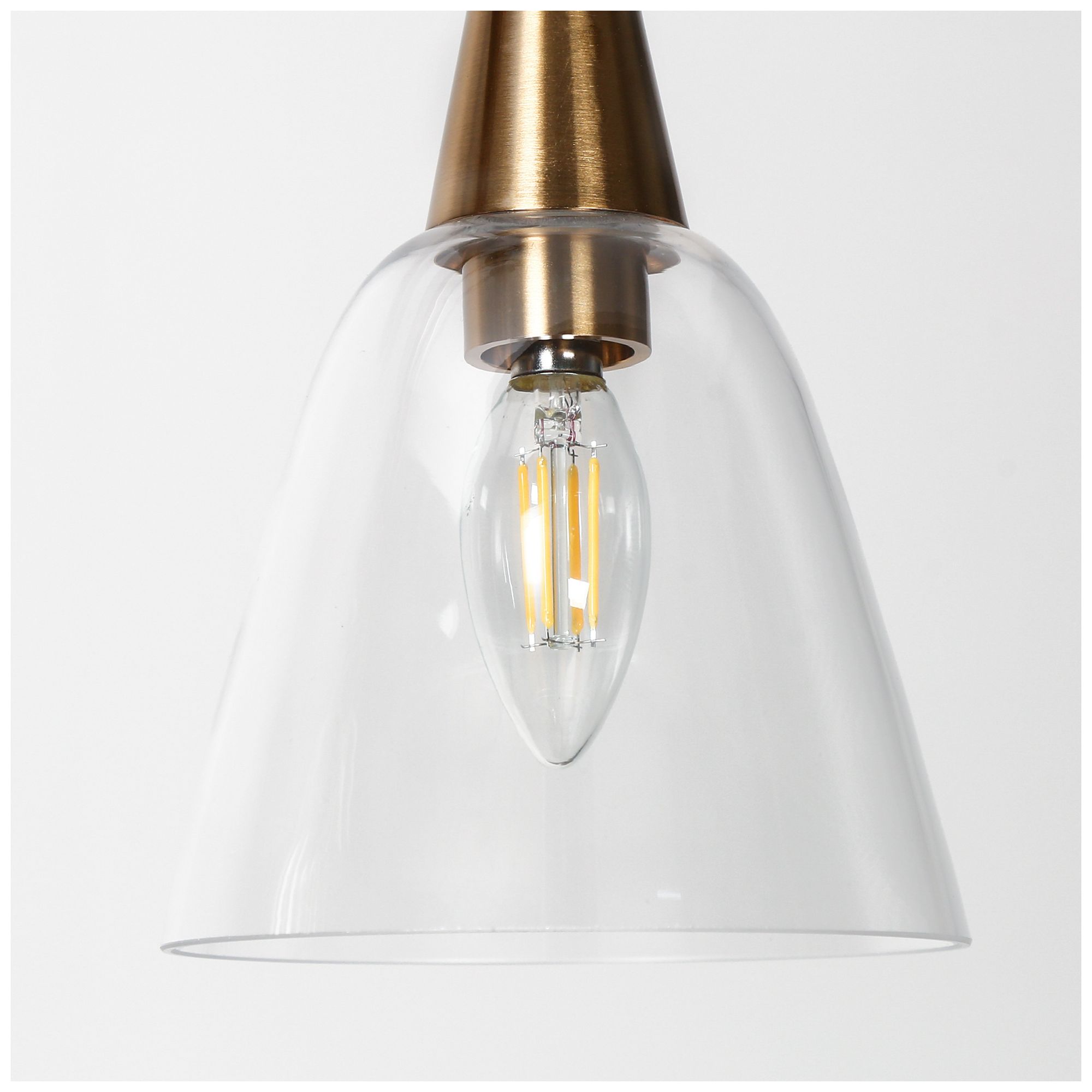 Sawuny 3-Light Gold Island Chandelier - Made to Order