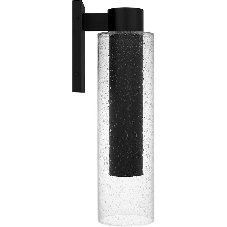 Image 4 Sawyer 1-Light Matte Black Dark Sky Outdoor Wall Lantern more views