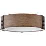 Sawyer 15"W Brown Outdoor Ceiling Light by Hinkley Lighting