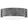 2_Sawyer 15"W Silver Outdoor Ceiling Light by Hinkley Lighting more views
