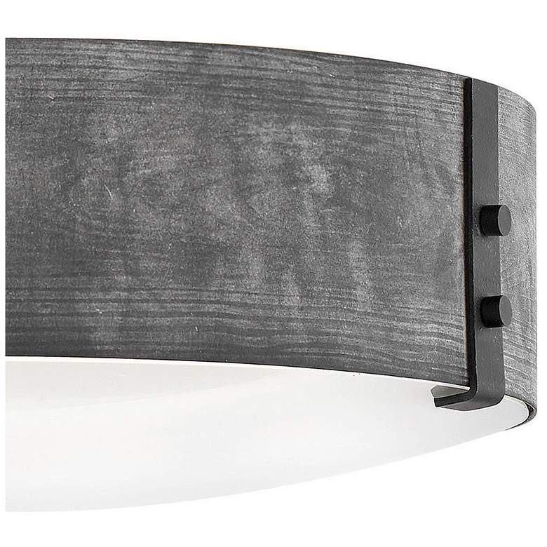 Image 3 Sawyer 15"W Silver Outdoor Ceiling Light by Hinkley Lighting more views