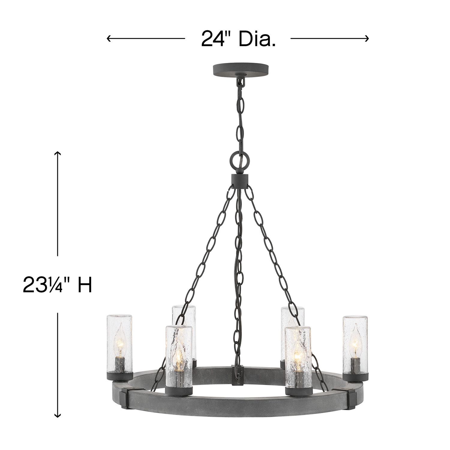 Image 4 Sawyer 23 1/4"H 4W Outdoor Hanging Light by Hinkley Lighting more views