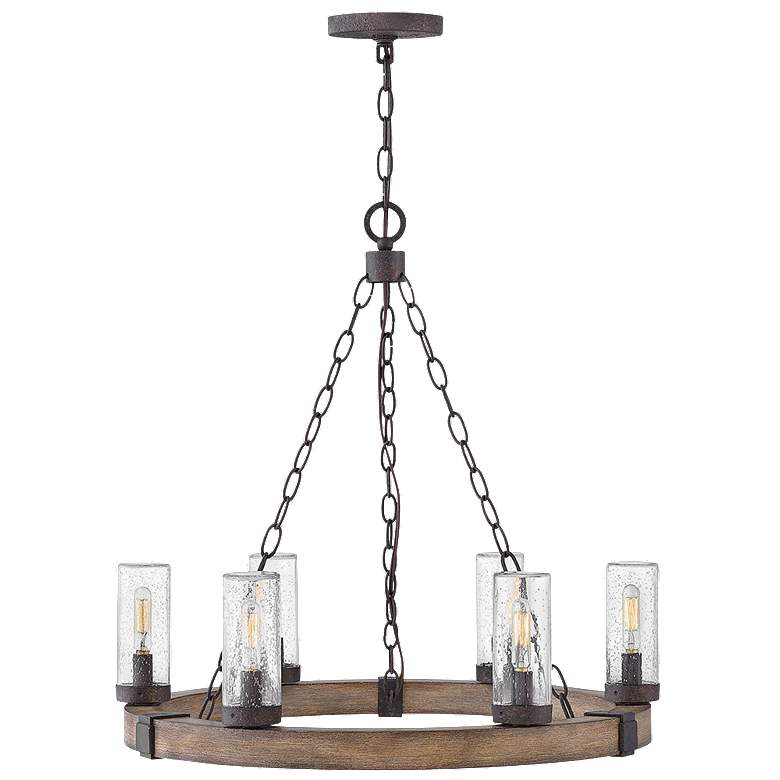 Image 1 Sawyer 23 1/4 inchH Outdoor Hanging Light by Hinkley Lighting