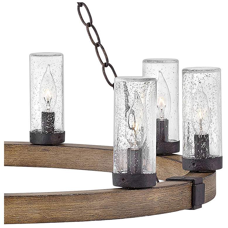 Image 5 Sawyer 30" High Sequoia 9-Light LED Outdoor Hanging Light more views