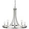 Sawyer 5-Light Satin Nickel Chandelier