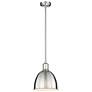 6_Sawyer 8 1/4" Wide Brushed Nickel Dome Mini Pendant more views