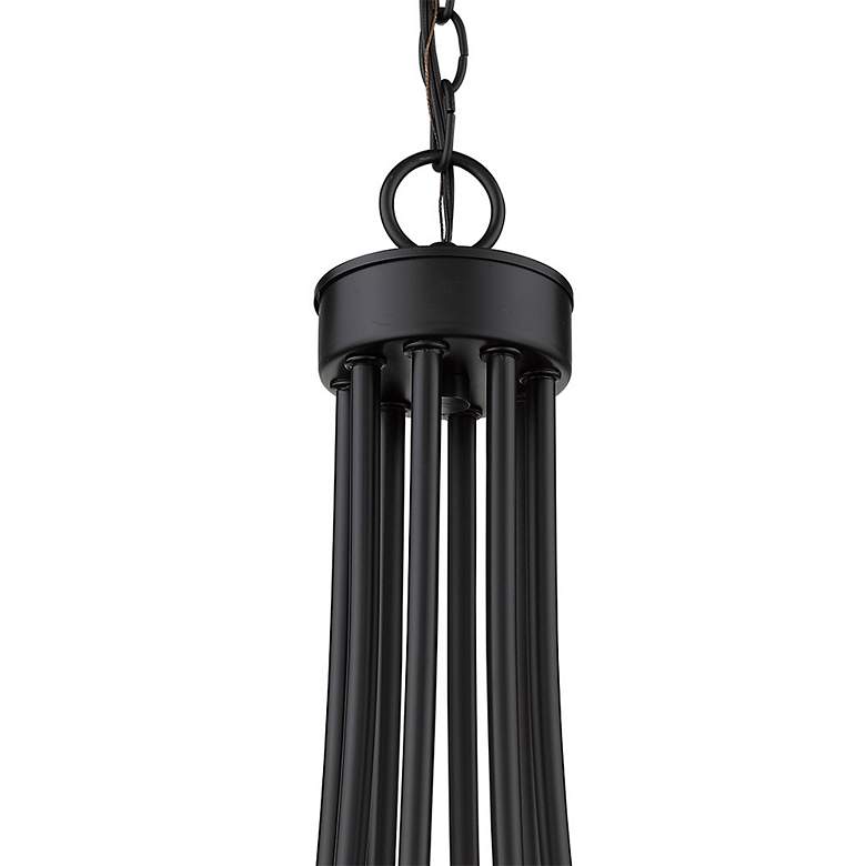 Image 6 Sawyer 8-Light Matte Black Chandelier more views