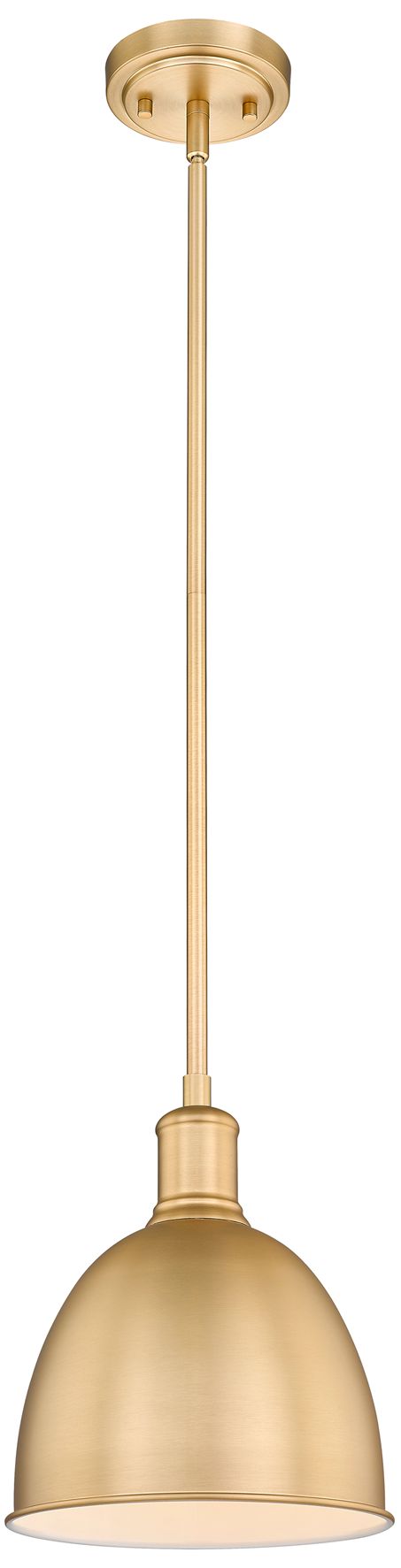 Image 5 Sawyer by Z-Lite Classic Brass 8.25 inch 1 Light Pendant more views