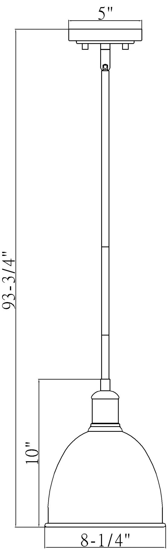 Sawyer by Z-Lite Classic Brass 8.25 inch 1 Light Pendant