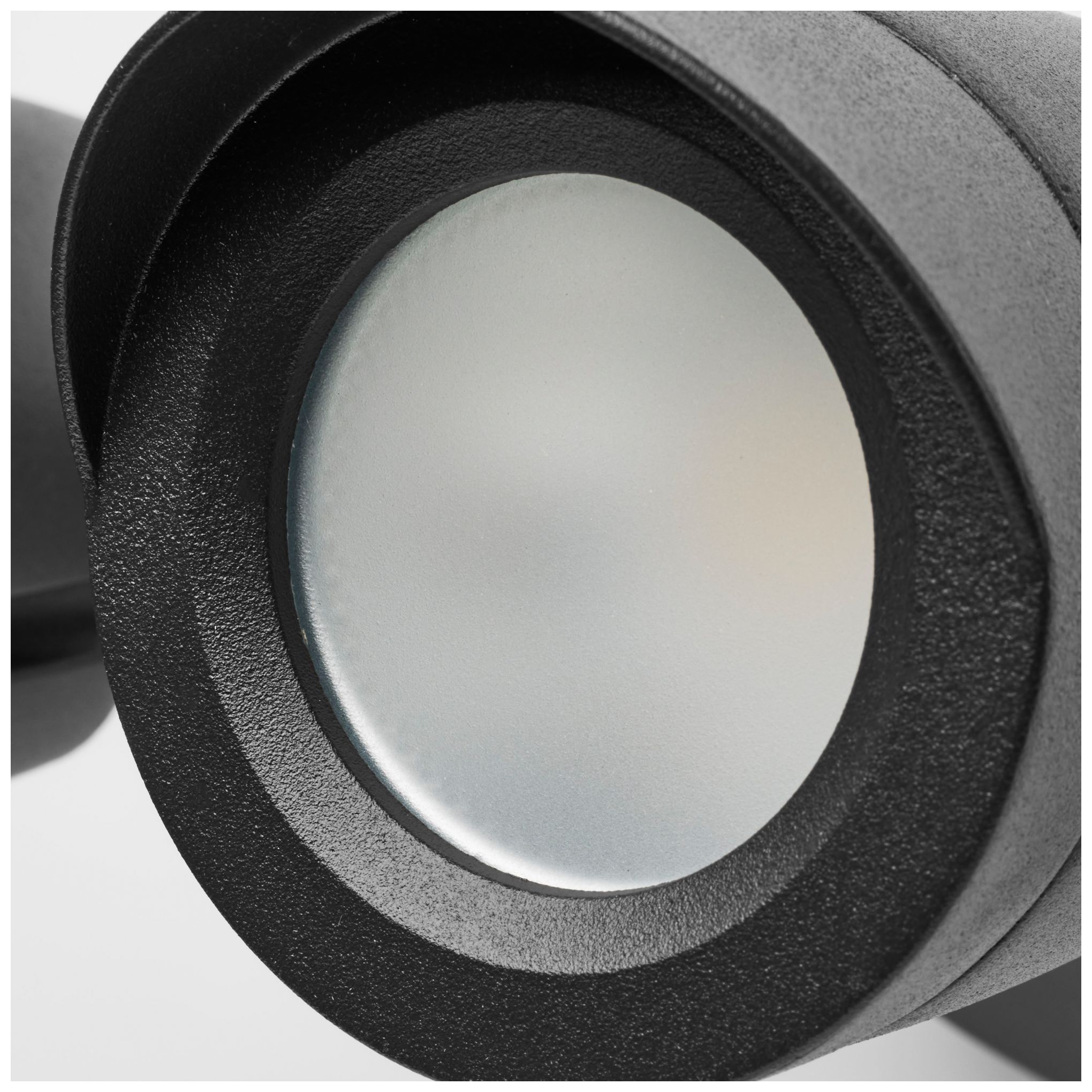 Image 5 Saxon 4 1/2" High Black Dual-Head 4000K LED Outdoor Light more views