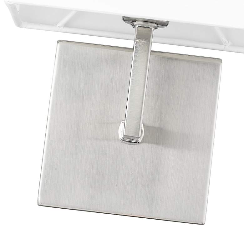 Image 7 Saxon by Z-Lite Brushed Nickel 1 Light Wall Sconce more views