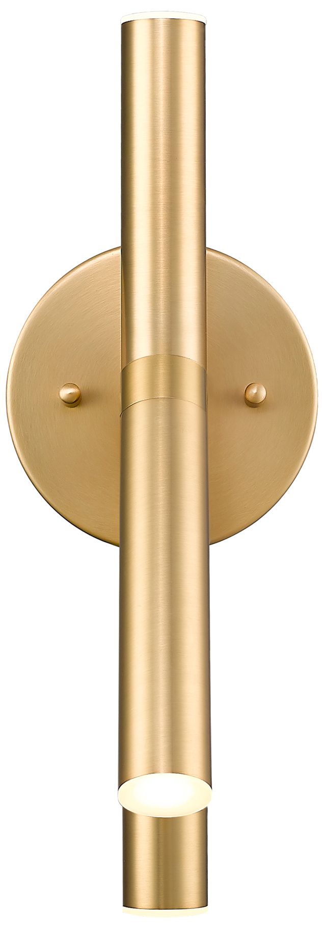 Image 4 Saxon by Z-Lite Modern Gold 4 inch 3 LightWall Sconce more views