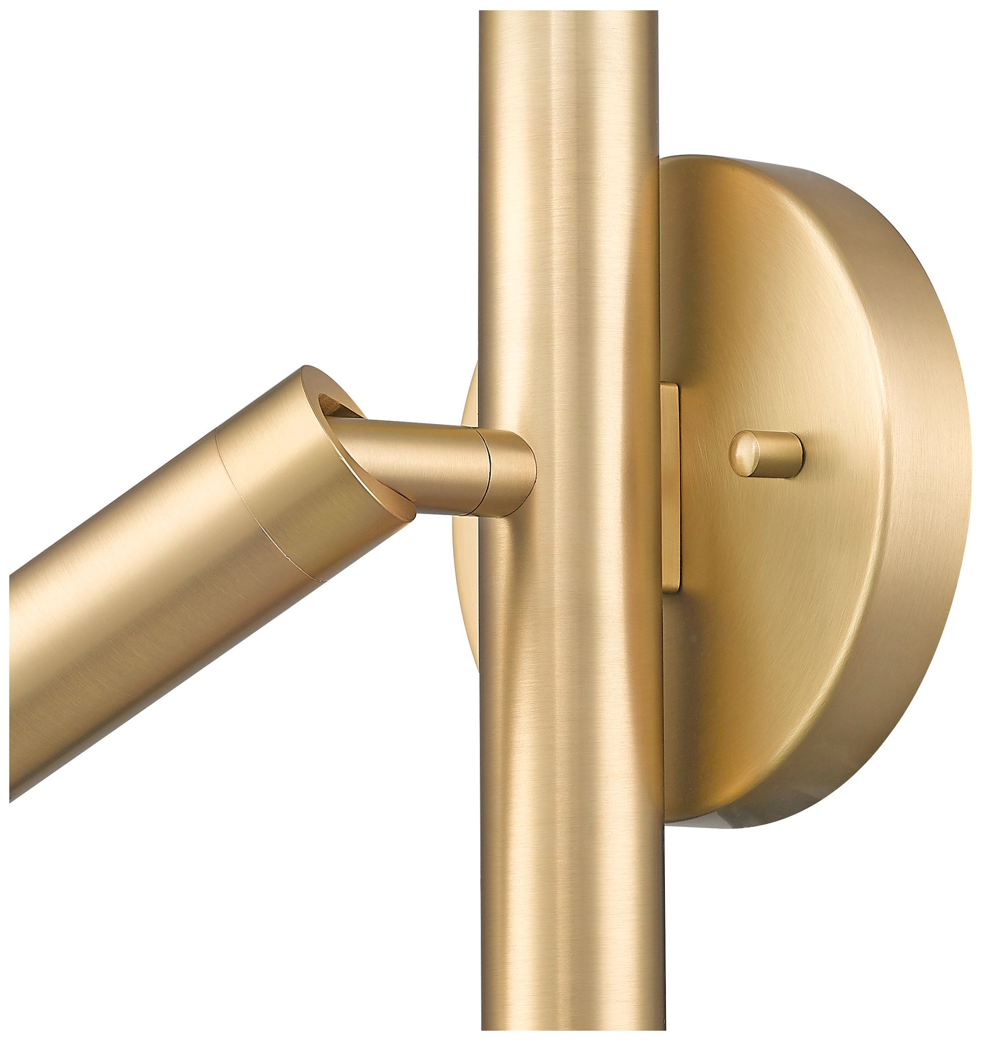 Image 6 Saxon by Z-Lite Modern Gold 4 inch 3 LightWall Sconce more views