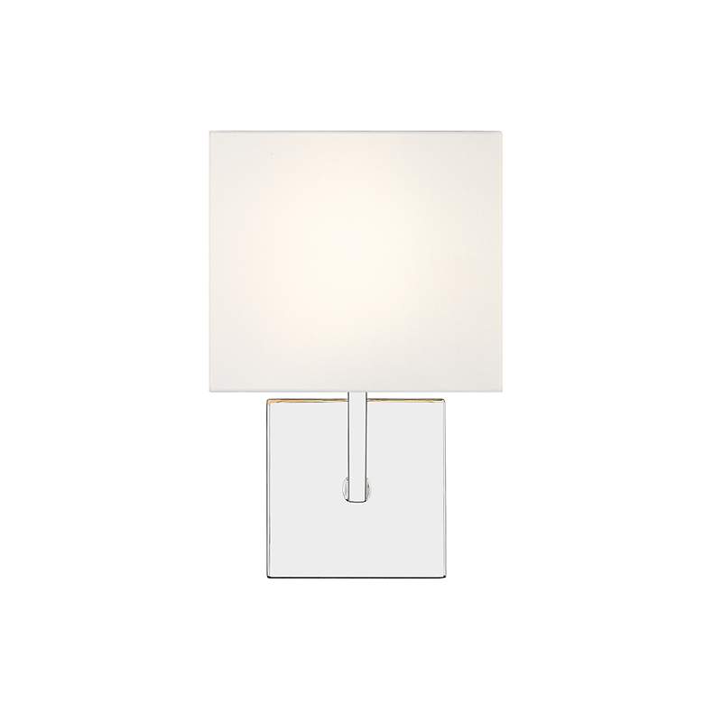 Image 5 Saxon by Z-Lite Polished Nickel 1 Light Wall Sconce more views