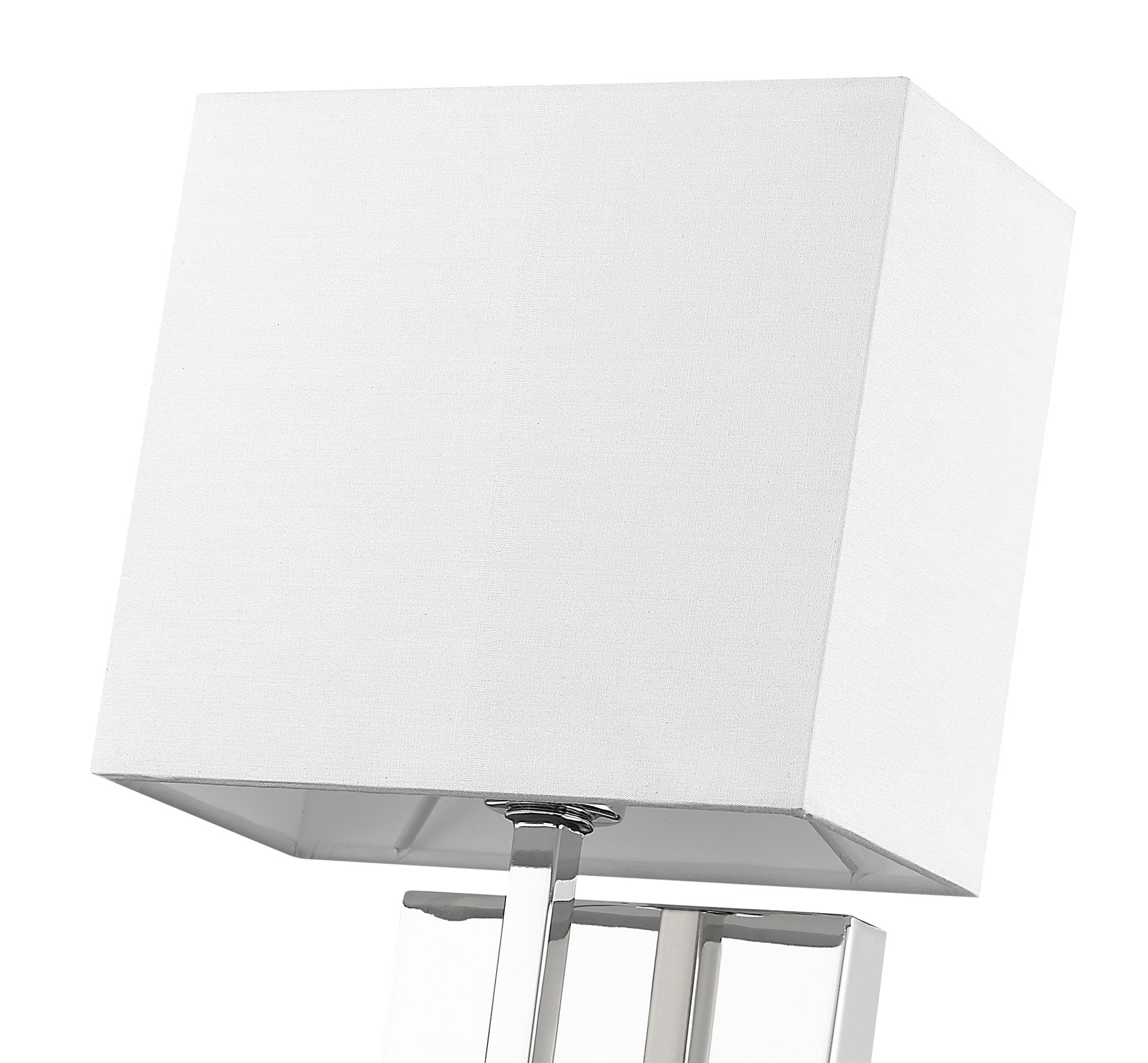 Image 7 Saxon by Z-Lite Polished Nickel 7 inch 1 Light Wall Sconce more views