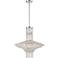 Saybrook 24" Wide 10-Light Catalina Silver Beaded Pendant