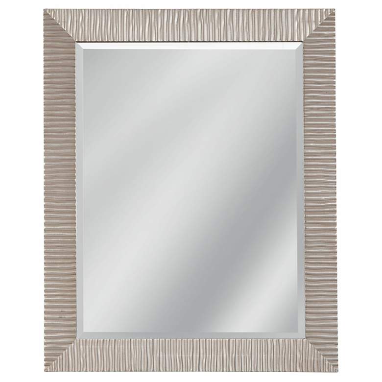 Image 1 Saydona Antique Silver Leaf 36" x 44" Wall Mirror