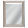 1_Saydona Antique Silver Leaf 36" x 44" Wall Mirror