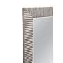 3_Saydona Antique Silver Leaf 36" x 44" Wall Mirror more views