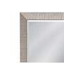 4_Saydona Antique Silver Leaf 36" x 44" Wall Mirror more views