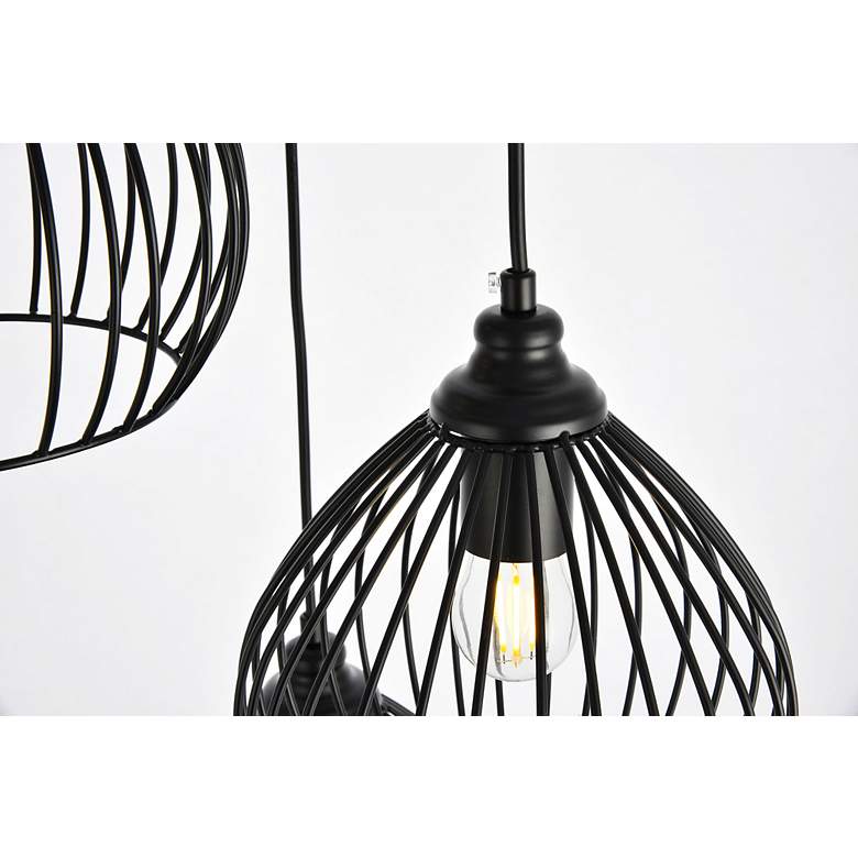 Image 7 Sayer Collection Pendant D16.0 H23.1 Lt:3 Black Finish more views