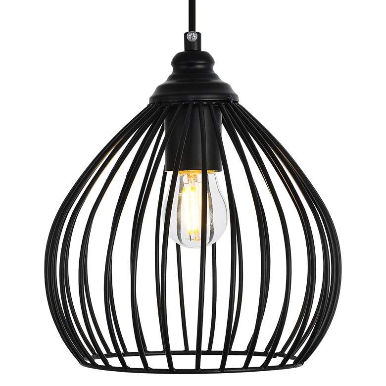 Image 4 Sayer Collection Pendant D7.9 H8.9 Lt:1 Black Finish more views