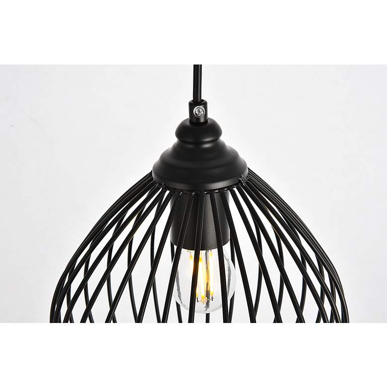Image 5 Sayer Collection Pendant D7.9 H8.9 Lt:1 Black Finish more views