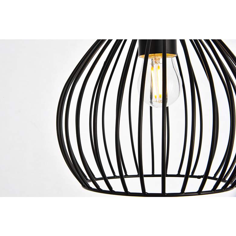 Image 6 Sayer Collection Pendant D7.9 H8.9 Lt:1 Black Finish more views