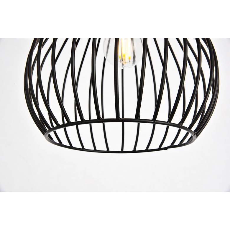 Image 7 Sayer Collection Pendant D7.9 H8.9 Lt:1 Black Finish more views