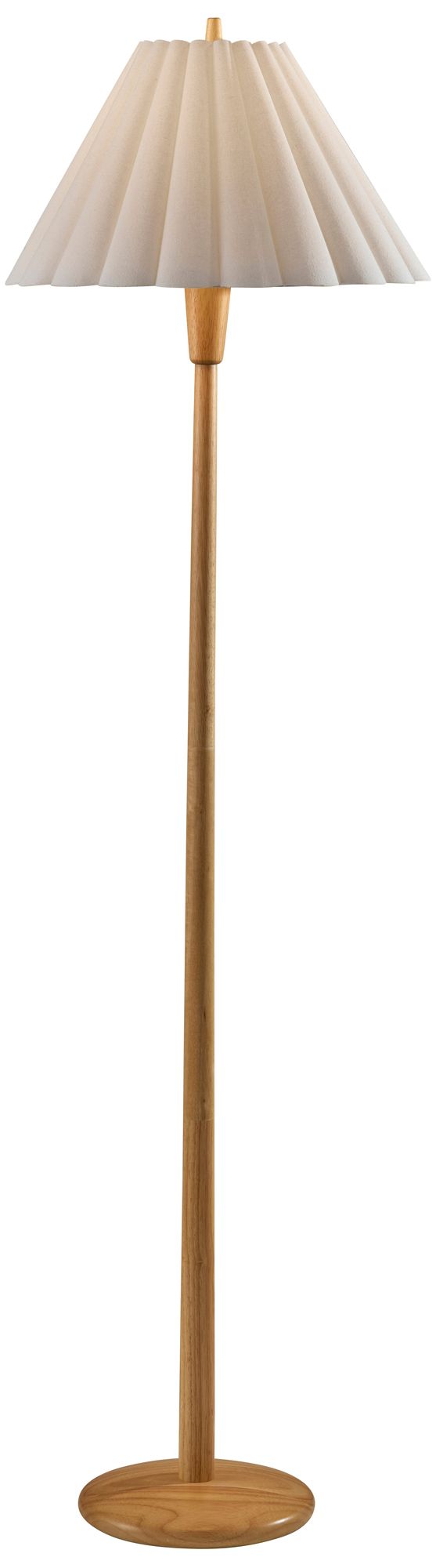 Scallop Floor Lamp- Natural