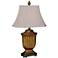 Scallop Oval Urn Table Lamp