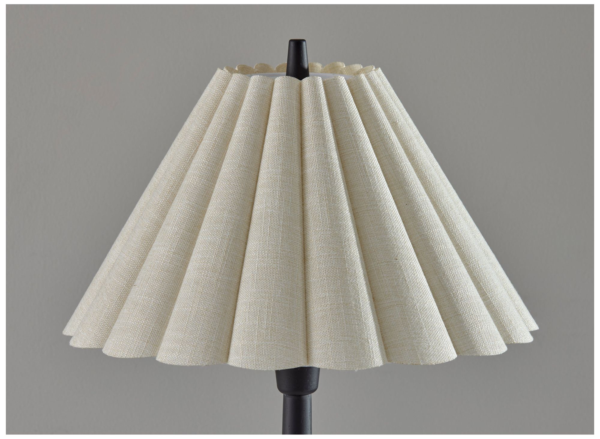 Image 5 Scallop Table Lamp- Black more views
